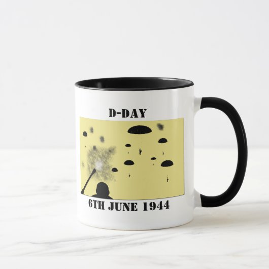 D-DAY, 6. Juni 1944, VATER Tasse (Rechts)