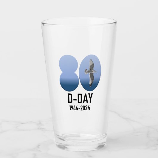 D-Day 80 - 1944-2024 Glas (Vorderseite)
