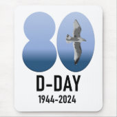 D-Day 80 - 1944-2024 Mousepad (Vorne)