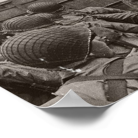 D-Day-Bilder Poster (Ecke)