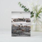 D-Day Landings Verschiedene Bilder Postkarte (Stehend Vorderseite)