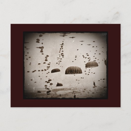 D-Day Landings Verschiedene Bilder Postkarte (Vorderseite)