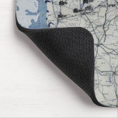 D-Day Map des Zweiten Weltkriegs 6. Juni 1944 Mousepad (Ecke)