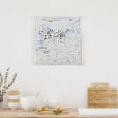D-Day Map Poster (Küche)