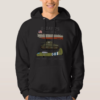 D-Day Normandie Landings WW2 75 Jahrestag T Gi Hoodie