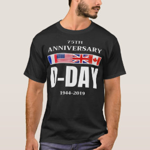 D-Day Normandie Landung 75 Jahre Jubiläum Männer F T-Shirt