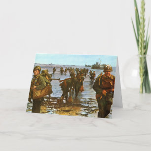 D-Day Note CArd Karte