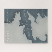 D-Day Operation überlagert Militärposter. Puzzle (Horizontal)