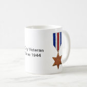 D-Day Veteran Tasse (VorderseiteRechts)