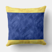 D Delta Watercolor Wasserzeichenflagge Kissen (Rückseite)