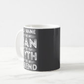 D Der Mann Der Mythos Die Legende  Kaffeetasse (Vorderseite Links)