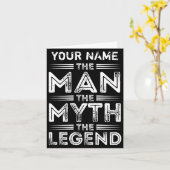 D Der Mann Der Mythos Die Legende Karte (Gelbe Blume)