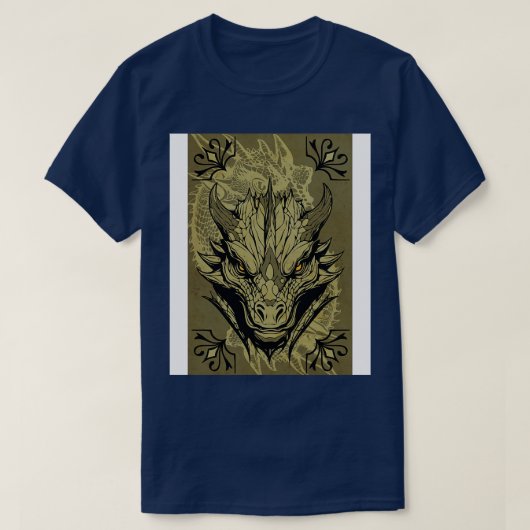 d des Drachen T-Shirt (Design vorne)