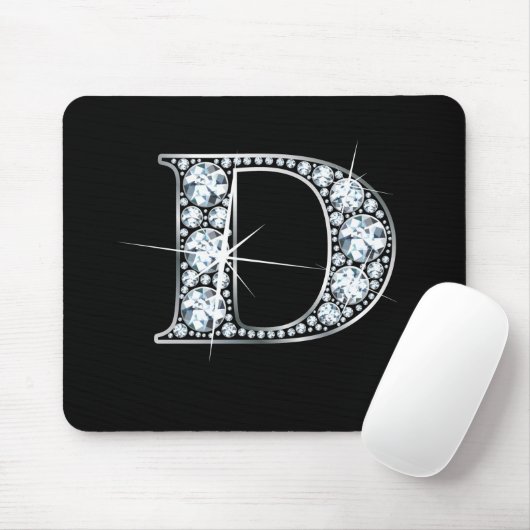 D-"Diamant Bling" Druck Mousepad (Mit Mouse)