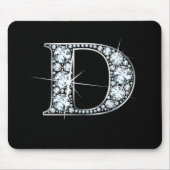 D-"Diamant Bling" Druck Mousepad (Vorne)