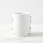 "D" Digger Bee Coffee Tasse (Mittel)