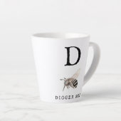 "D" Digger Bee Milchtasse (Rechte Ecke)