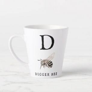 "D" Digger Bee Milchtasse