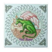 D Dragon  Fliese (Vorderseite)
