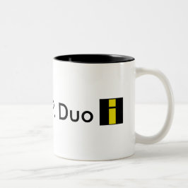 D.E.R.P. Duo-Tasse Zweifarbige Tasse