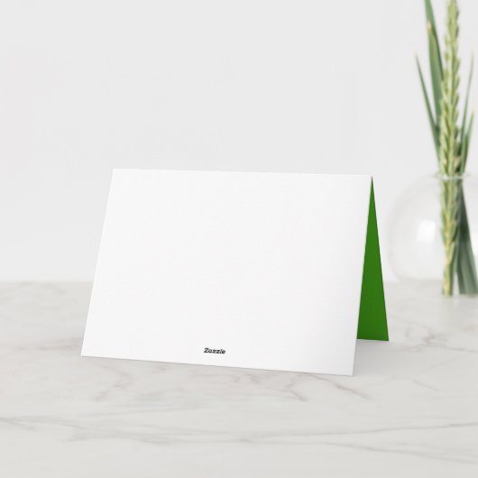 D Erste Sammlung Bar Mitzvah Danke Karte (Rückseite)