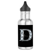 D Falsch-"Diamond" Monogram Edelstahlflasche (Links)