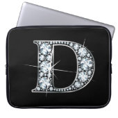 D Falsch-"Diamond" Monogram Laptopschutzhülle (Vorderseite)
