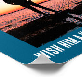 D Funny 50th Milestone Birthday  Poster (Ecke)