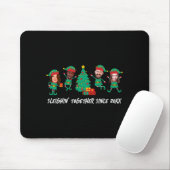 D Funny Face Photo Christmas Elf Mousepad (Mit Mouse)