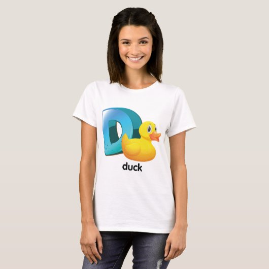 D für Enten T - Shirt (Vorne ganz)