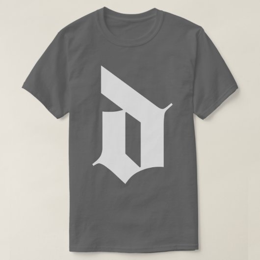 d gothischer Brief T-Shirt (Design vorne)