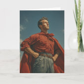 D) Hero-Vater Karte (Vorderseite)