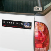 D I V E S T   N O W AUTOAUFKLEBER (Auf Lkw)