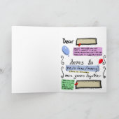 D.I.Y. Jubiläumskarte Karte (Innenseite)