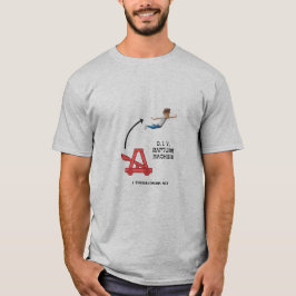 D.I.Y. Rübmaschine (Man Flying) T - Shirt