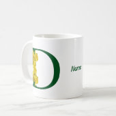 D Ihr Name Kaffeetasse (Vorderseite Links)
