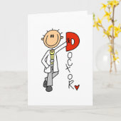 D ist für Ärzte Karte (Gelbe Blume)