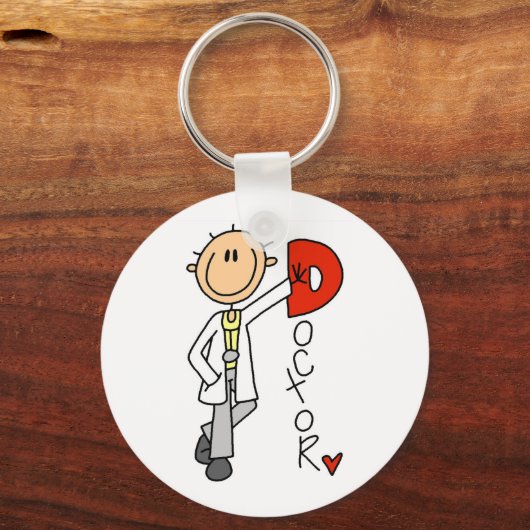 D ist für Ärzte Schlüsselanhänger (Vorderseite)
