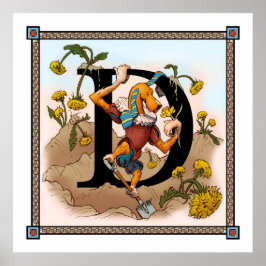 D ist für Dally Poster