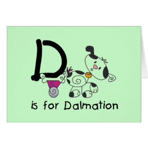 D ist für Dalmation T-Shirts und Geschenke