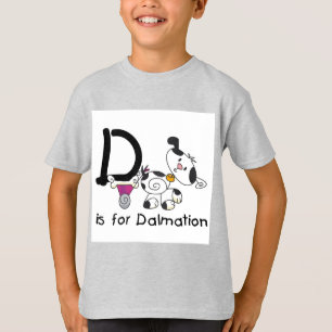 D ist für Dalmation T - Shirts und Geschenke