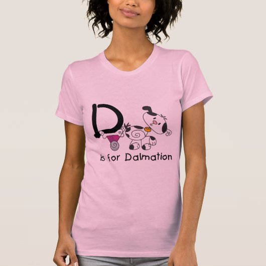 D ist für Dalmation T - Shirts und Geschenke (Vorderseite)