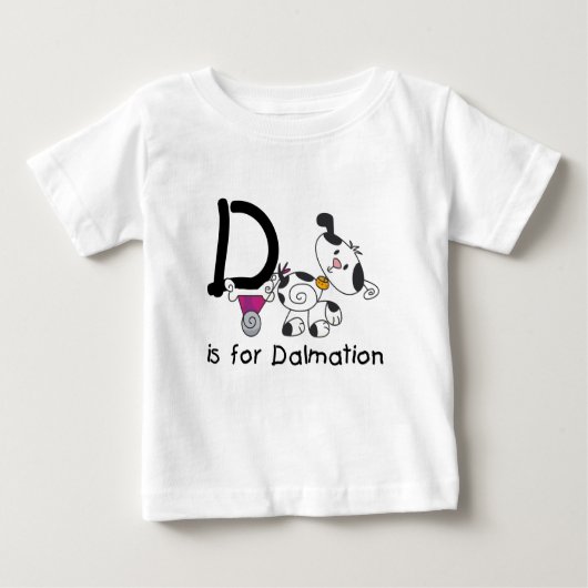 D ist für Dalmation T - Shirts und Geschenke (Vorderseite)