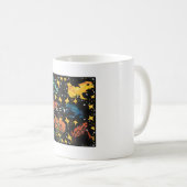 D ist für Dart Frog Kaffeetasse (VorderseiteRechts)