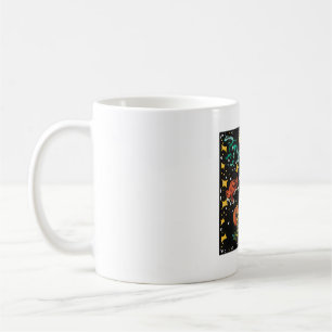 D ist für Dart Frog Kaffeetasse
