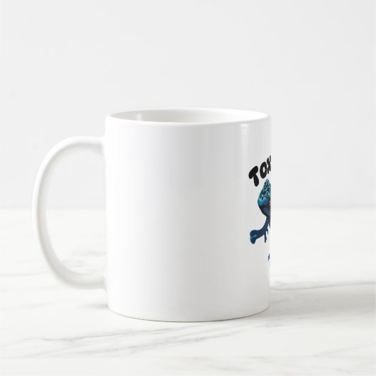 D ist für Dart Frog. Kaffeetasse (Links)