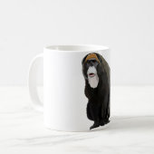 D ist für De Brazzas Affen Kaffeetasse (Vorderseite Links)