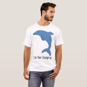 D ist für Delphin T-Shirt (Vorne ganz)