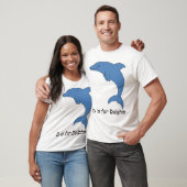 D ist für Delphin T-Shirt (Unisex)