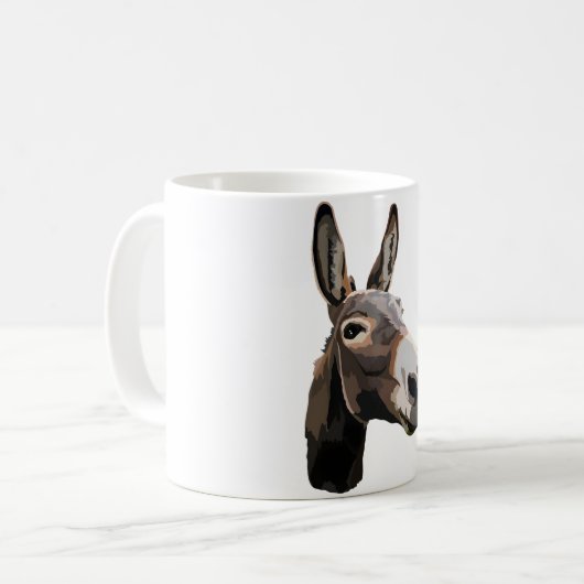 D ist für den Donkey Kaffeetasse (Vorderseite Links)